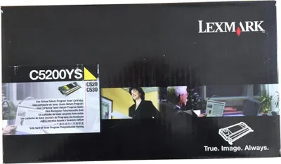 Produktbild von Lexmark C5200YS, 1500 Seiten, Gelb, 1 Stück(e)