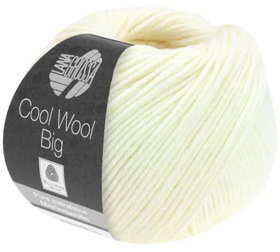 Produktbild von Lana Grossa - Cool Wool Big 0601 rohweiß