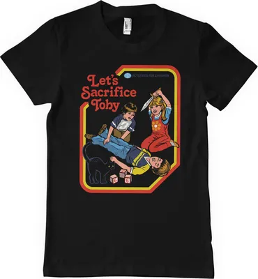 Produktbild von Let's Sacrifice Toby T-Shirt - Medium  - Black