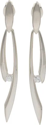 Produktbild von Ohrhänger Silber 925 Zirkonia JL30-06-4425 JuwelmaLux