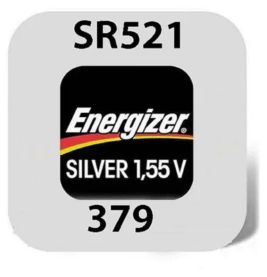 Produktbild von Energizer 379, Einwegbatterie, Siler-Oxid (S), 1,55 V, 1 Stück(e), 16 mAh, Silber
