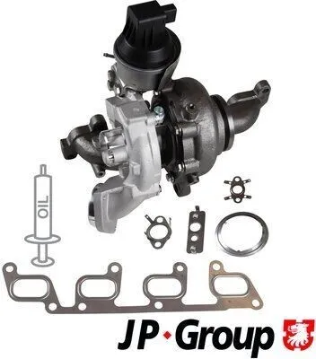 Produktbild von Turbolader JP GROUP 1117409100 für VW GOLF VI (5K1)
