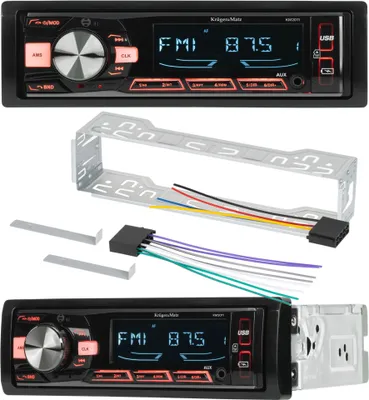 Obrázok produktu pre Kruger&Matz KM2011 Autorádio Bluetooth, DIN, USB, AUX, Jack 3,5 mm