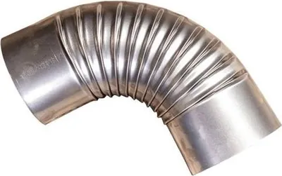 Zdjęcie produktu dla Kolanko dymowe 130 mm / 90