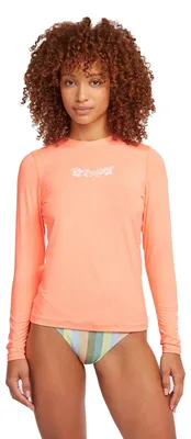 Produktbild von O'Neill Damen UV Shirt Longlseeve Schwimmshirt Funky Peach : S Größe: S
