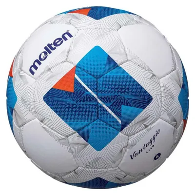 Productafbeelding van Molten voetbal F4N1710, trainingsbal, wit/blauw