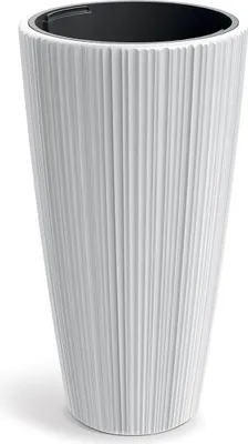 Zdjęcie produktu dla Doniczka biała z wkładen ORO DHOR400-S449