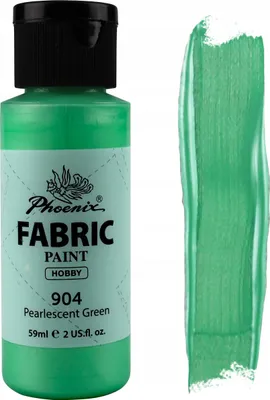 Obrázok produktu pre Phoenix Light Dark Farba na textílie Metallic Green Large 59ml