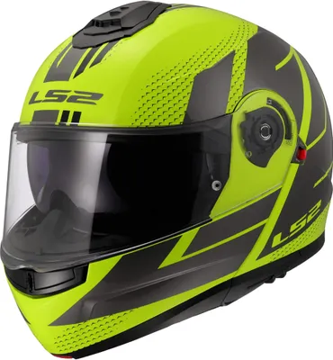 Obrázek produktu pro Motocyklová Helma LS2 FF908 Strobe II Žlutá Šedá Vel. S