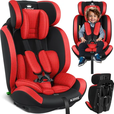 Produktbild von KIDIZ® Autokindersitz Kindersitz Kinderautositz | Autositz Sitzschale | 9 kg - 36 kg 1-12 Jahre | Gruppe 1/2/3 | universal | zugelassen nach ECE R129/03 | 6 verschiedenen Farben |