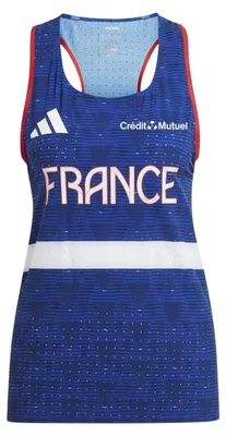 Immagine prodotto di Adidas - Canotta "Adizero" da donna, modello GT30657 (taglia 38 DE), colore blu chiaro