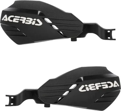 Image de ACERBIS K-Linear Noir/Blanc Protège-mains ouverts