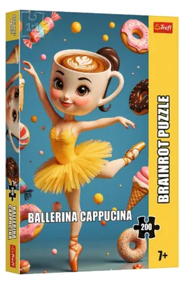 Image de Puzzle – 200 pièces – Ballerine Cappuccina – Trefl 13362