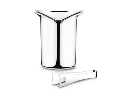 Image de Georg Jensen - WINE - Seau à glace avec pinces