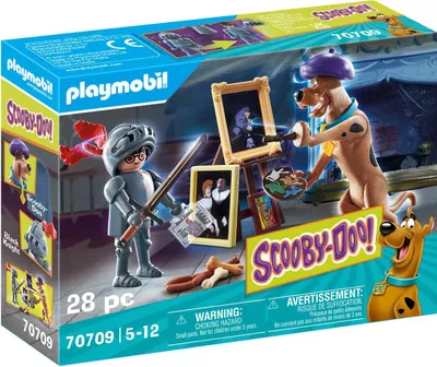 Produktbild von PLAYMOBIL Scooby Doo! 70709 SCOOBY-DOO! Abenteuer mit Black Knight