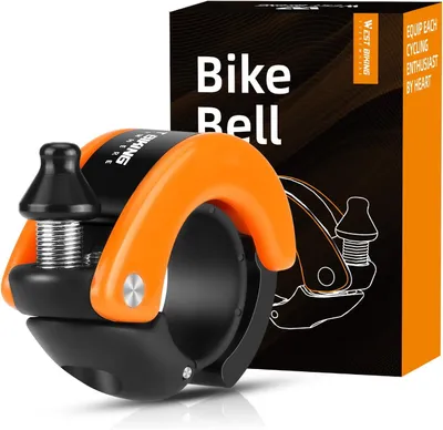 Imagen del producto de Timbre para bicicleta, aluminio, 100 dB, 22,2 mm, para bicicleta de montaña y bicicleta eléctrica