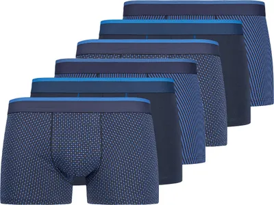 Produktbild von Skiny 6er Pack Basic Retro Short / Pant Körpernah geschnittene Pants, Hoher Tragekomfort, Im modernen Design