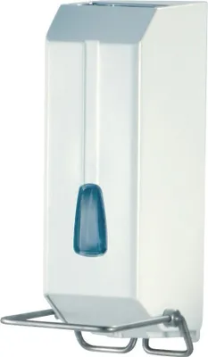 Produktbild von Marplast Hospital Seifenspender Weiß mit Druckbügel aus Kunststoff 1,2L MP 736