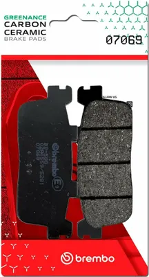 Produktbild von Brembo 07069 Organische Bremsbeläge Durchsichtig Durchsichtig One Size