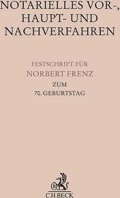 Immagine prodotto di Notarielles Vor-, Haupt- und Nachverfahren