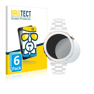Produktbild von 6x BROTECT Schutzglas für Huawei Watch GT 3 Pro Ceramic (43mm) Schutzfolie Panzer Folie Glas Display Schutz klar