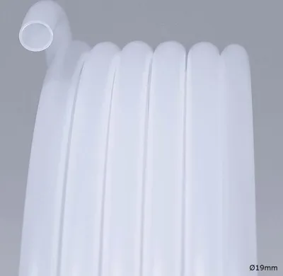 Produktbild von Kunststoffrohr aus PP (Polypropylen) Ø19mm, Transparent, Meterware