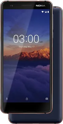 Immagine prodotto di Smartphone Nokia 3.1 13,2 cm (5,2 pollici), 4G, 2 GB, 16 GB, Colore: Blu/Rame