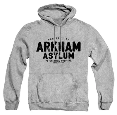 Zdjęcie produktu dla Bluza z kapturem "Batman - Arkham Asylum" dla mężczyzn/kobiet, model uni  TV39396 (rozmiar M), kolor: sportowy melanż