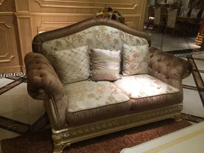 Produktbild von Design Polster Sitz Couch 2 Sitzer Sofa Sofas Couchen Textil Stoff Zweisitzer