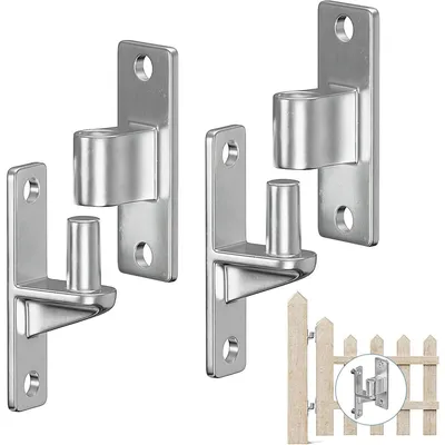 Produktbild von Scharniere, 2 Stück 304 Edelstahl Türband, Wandmontage Tor Scharniere, Gartentor Scharnier Schwerlast für Farmtore, Zaunscharniere (ohne Schrauben)