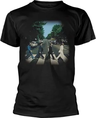 Image de The Beatles - T-shirt homme/femme unie RO1592 (XL) (Noir)