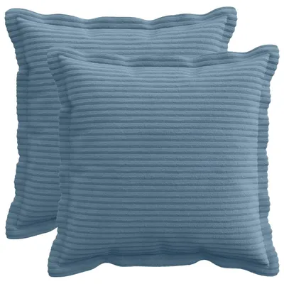 Produktbild von Kissenbezug 2 stk. HOUTEN Blau 35 x 35 cm Cord