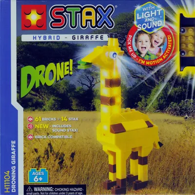 Produktbild von Abanico GmbH STAX HYBRID ANIMALS - Droning Giraffe