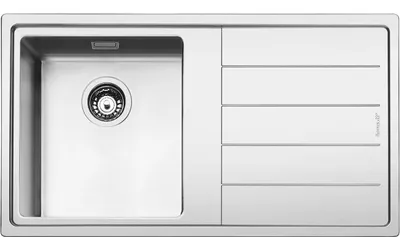 Produktbild von Smeg LFT861D, Aufsatzwanne, Rechteckig, Edelstahl, Edelstahl, 1 Bowling, Rechteckig
