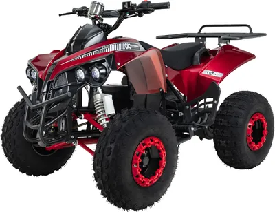 Produktbild von Actionbikes Motors Elektro Kinderquad S-10 - 1000 Watt - Pocketquad (Metallic/Rot)