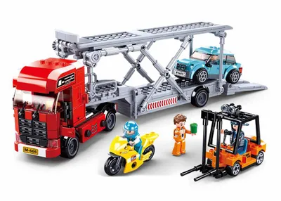 Immagine prodotto di Konstruktorius Sluban Car Transporter M38-B0880, plastikas