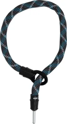Produktbild von ABUS Rahmenschloss-Einsteckkette IvyTex Adaptor Chain 6KS - Fahrradschloss mit schmutz- und feuchtigkeitsabweisender Hülle - 6 mm starke Kette - Grau