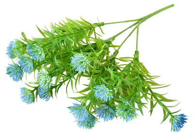 Produktbild von 5 künstliche Blumensträuße mit Stiel, täuschend echt wirkend, ideal für Hochzeiten, Partys, als Dekoration für die Vase oder als Frühlingsdekoration.