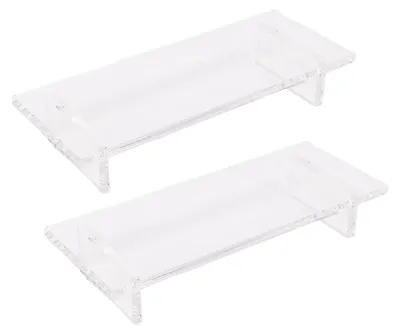 Produktbild von Badezimmer-Tablett, wasserfest, transparenter Acryl-Seifenständer für Küchenpflanzen-Kerzendekorationen