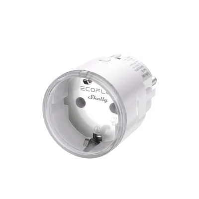 Produktbild von EcoFlow x Shelly Smart Plug, WLAN-Steckdose, Energieüberwachung in Echtzeit & automatische Energiezuteilung, Fernsteuerung per App