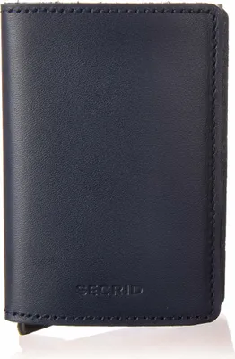 Image de Porte-monnaie pour homme en bleu marine