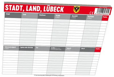 Produktbild von Stadt, Land, Lübeck