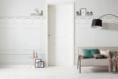 Produktbild von Komar Vlies Fototapete - Panel Flower - Größe: 100 x 250 cm (Breite x Höhe) - 1 Bahn, Schlafzimmer, Wohnzimmer