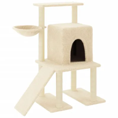Immagine prodotto di vidaXL Graffiatoio in sisal crema 96,5 cm