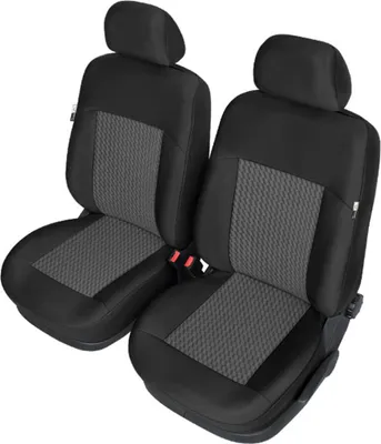 Zdjęcie produktu dla Pokrowce na siedzenia samochodowe Pokrowce na siedzenia przednie 1+1 ciemnoszary do Opel Astra 3 III (H)