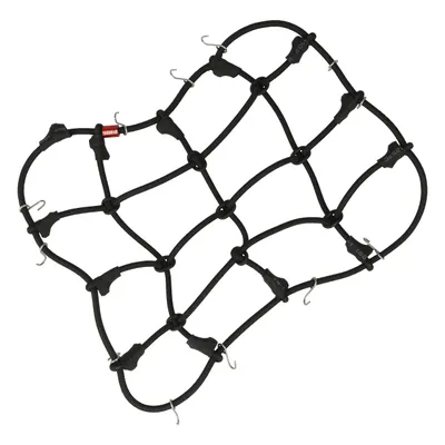 Zdjęcie produktu dla Siatka bagażowa Robitronic z haczykami czarna (150 mm x 120 mm)