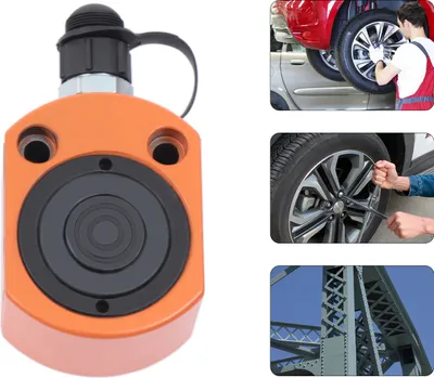 Produktbild von Wagenheber 20T Mini Hydraulikheber 26mm Hub Hydraulikzylinderheber (Orange )