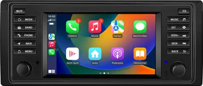 Produktbild von Android Radio 64GB für BMW X5 E53 1999–2006 Carplay Navi Lenkradsteuerung Bluetooth RDS WIFI DSP GPS DAB+