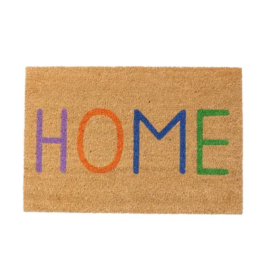 Zdjęcie produktu dla Boltze Home, Dekoracyjne wycieraczka, Wewnętrzna, Prostokątny, Beżowy, Wzór, Kokos