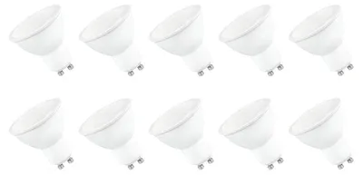 Produktbild von Spectrum GU10 LED Spot Lampe 6W 520lm 4000K Neutralweiß 230V 10 Stück